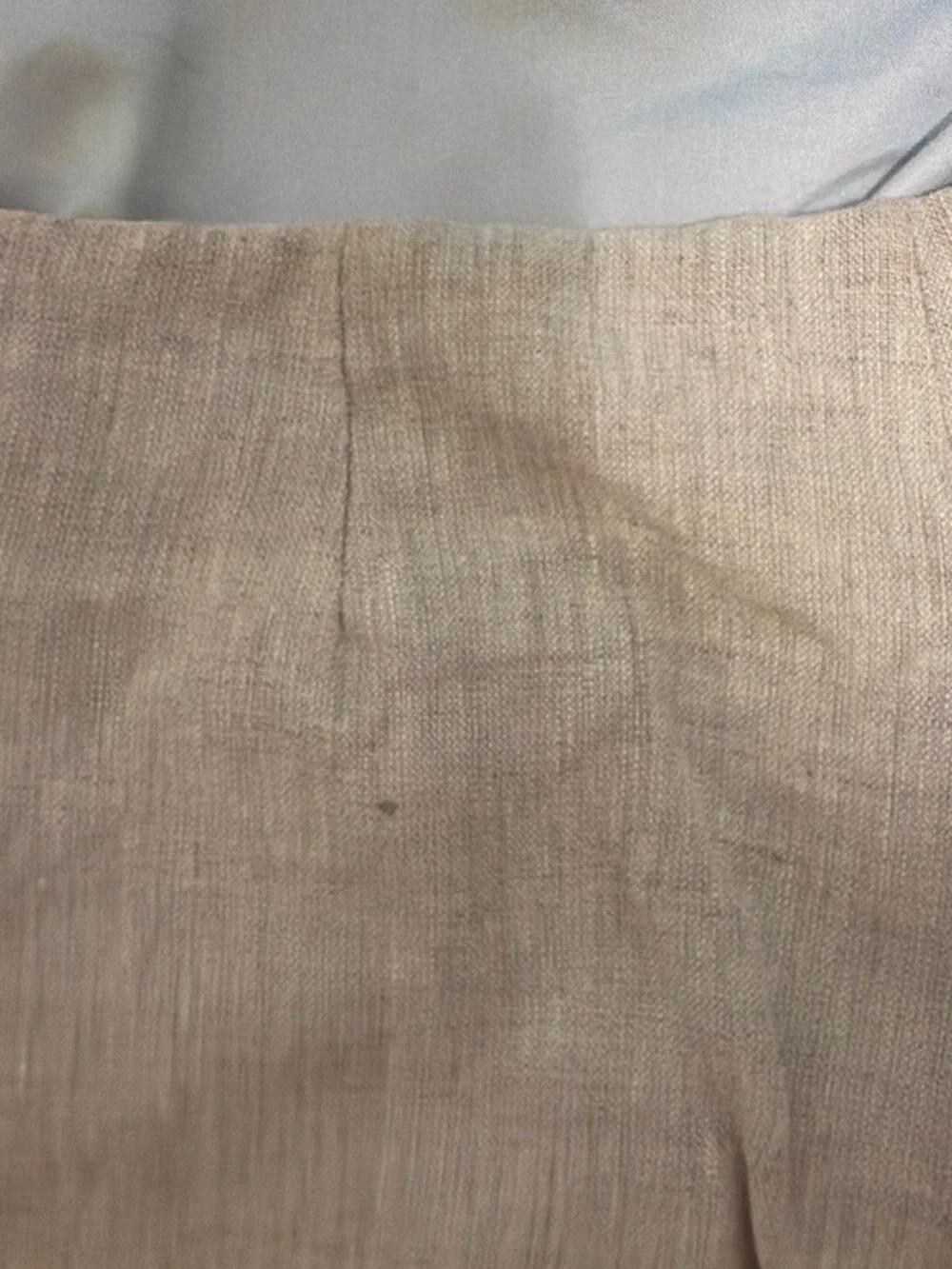 Reformation Neutral Linen Mia skort